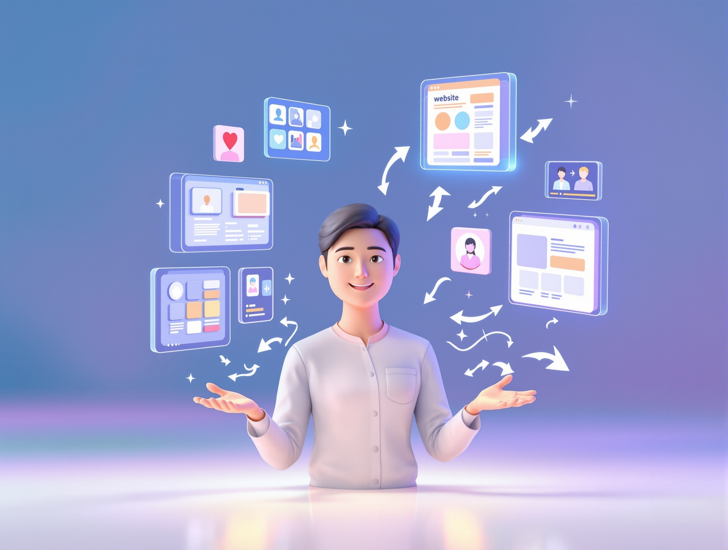 多様なWebサイト制作サービスのイメージ